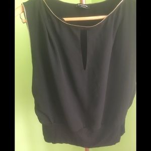 Bebe Zipper Blouse